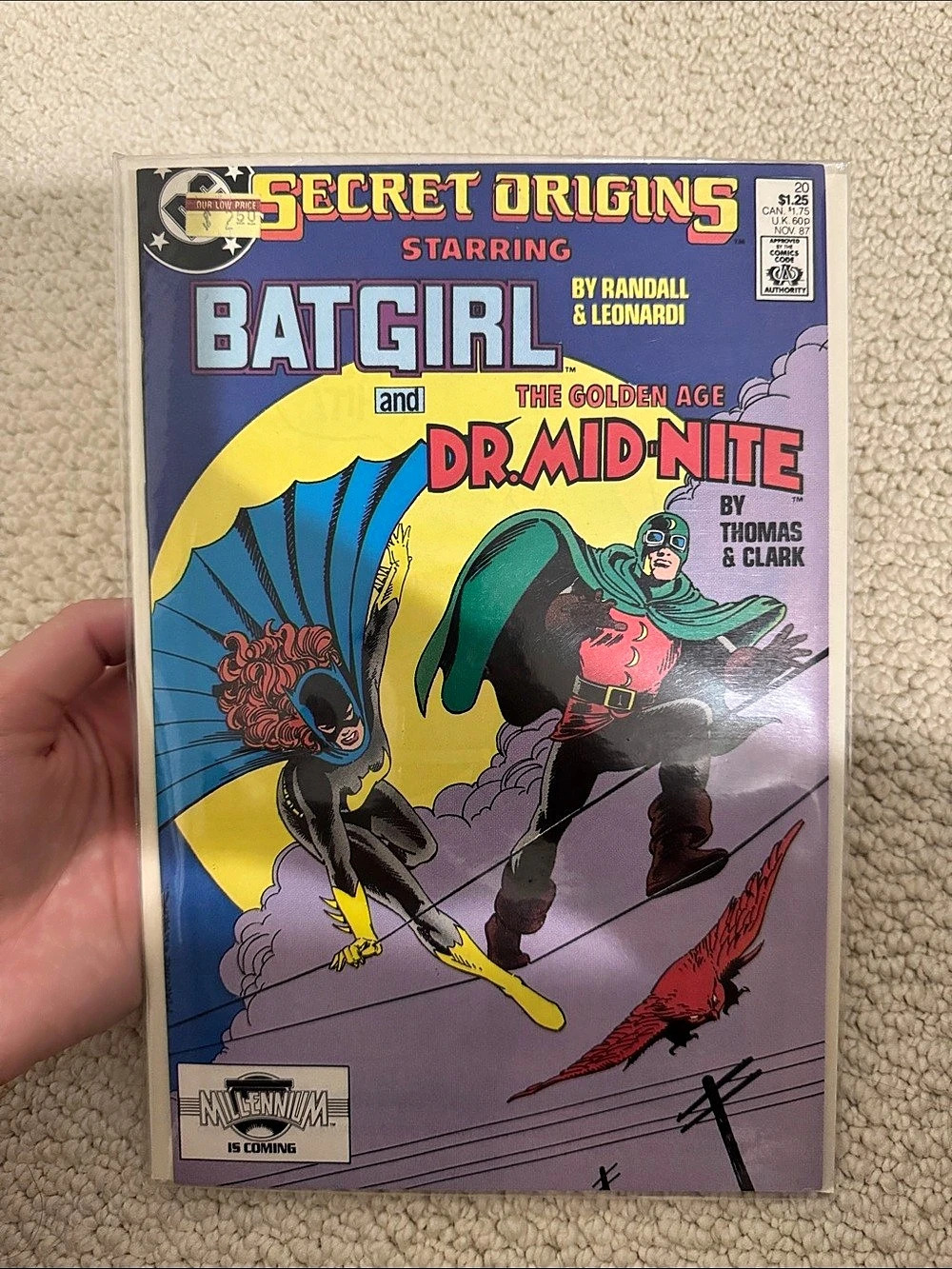 DC Comics Secret Origins #20 Batgirl Comic Book
